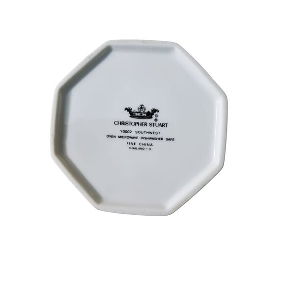 vintage christopher stuart southwest porcelain sugar and creamer - Picture 12 of 15